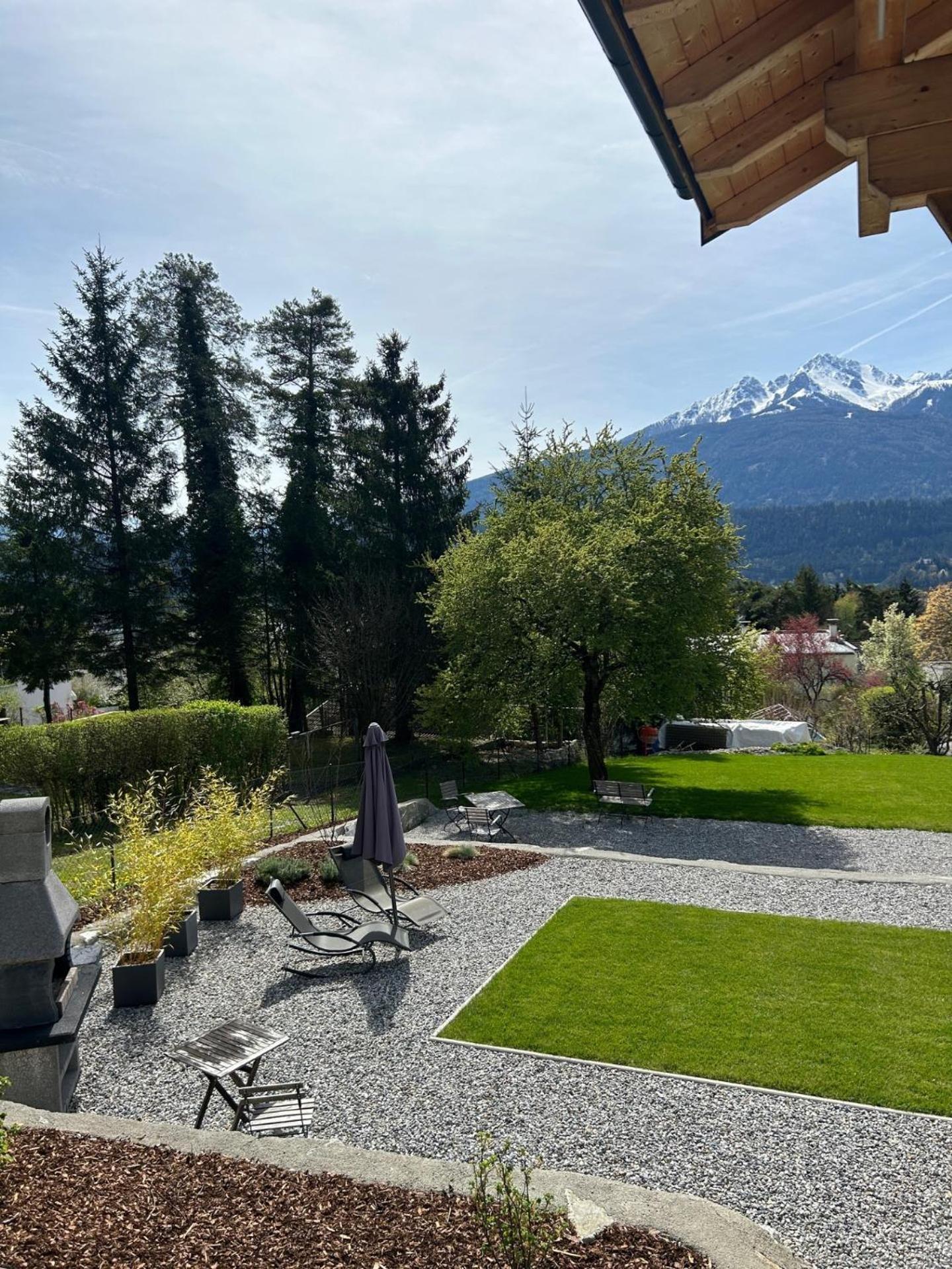 Wohnung Mit Garten Und Panoramablick In Innsbruck Extérieur photo