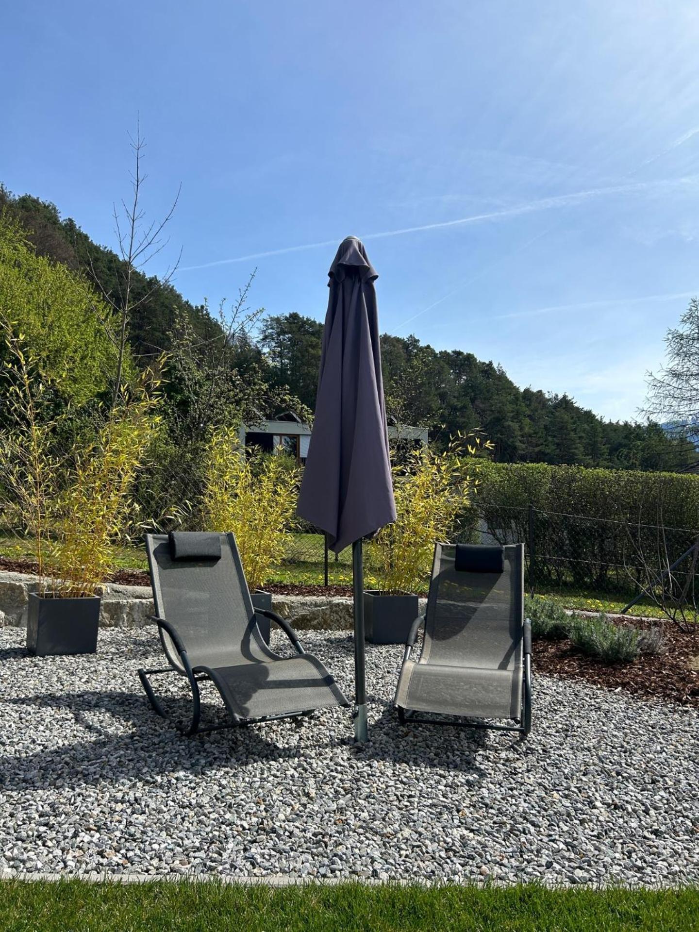Wohnung Mit Garten Und Panoramablick In Innsbruck Extérieur photo